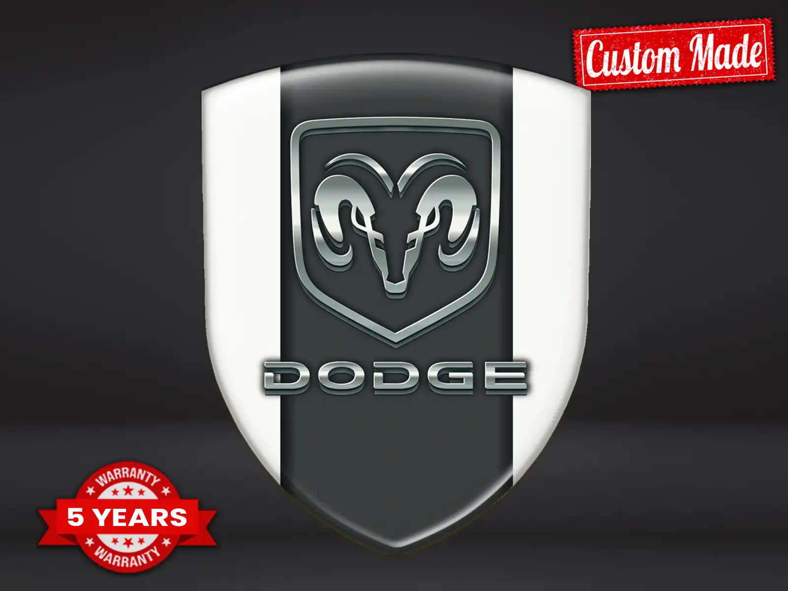 Dodge Fensteraufkleber Stil Edition Hochwertig Auto